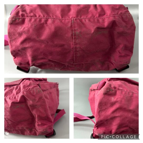 FJALLRAVEN Burgundy Kanken Backpack main image 10